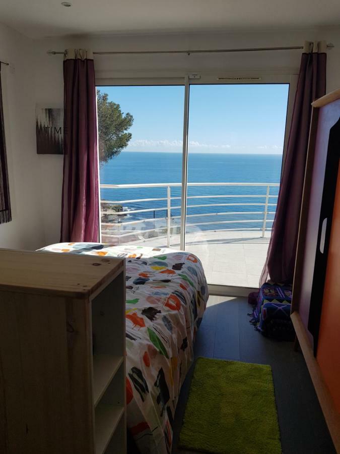 Vue Mer.Tranquilite.Cap D'Ail A 10 Mn De Monaco Cap-d'Ail Exteriér fotografie